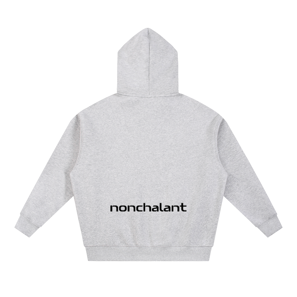 Zip-Up Hoodie - Grey