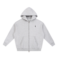 Zip-Up Hoodie - Grey